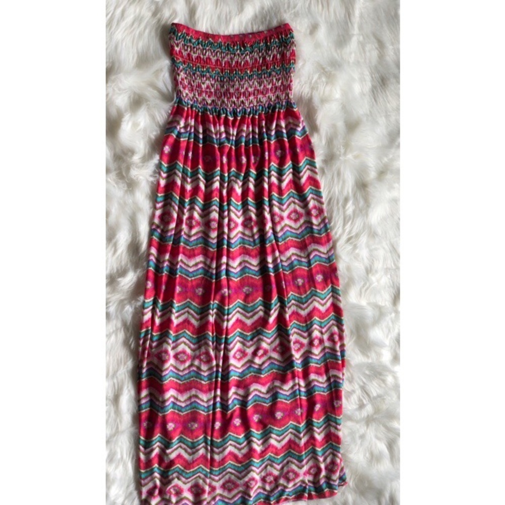Aztec/SouthWestern Print Maxi Dress!